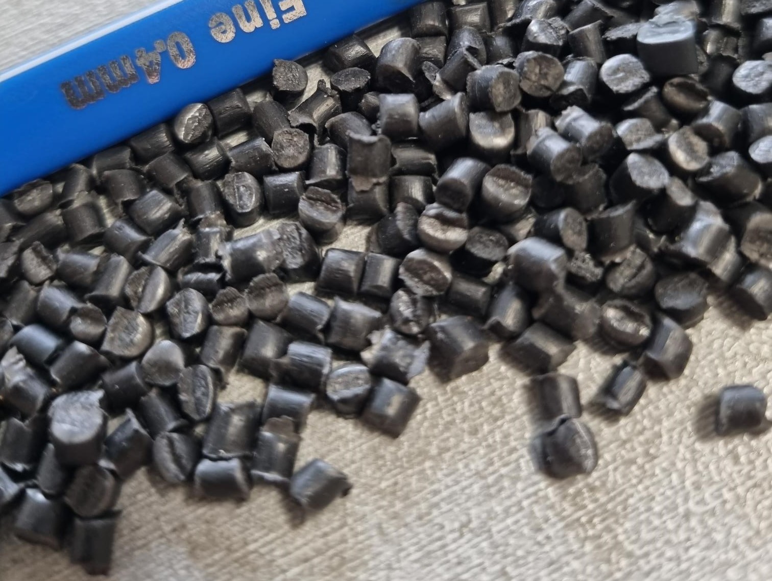 PP pellets black color
